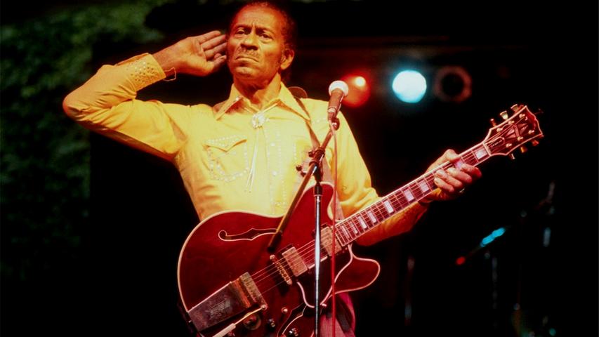 Legendäre Auftritte in Nürnberg: Die Welt trauert um Chuck Berry
