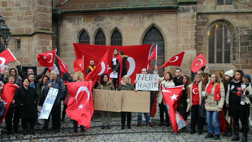 Gegen Erdogans Präsidialsystem: Kundgebung in Nürnberg