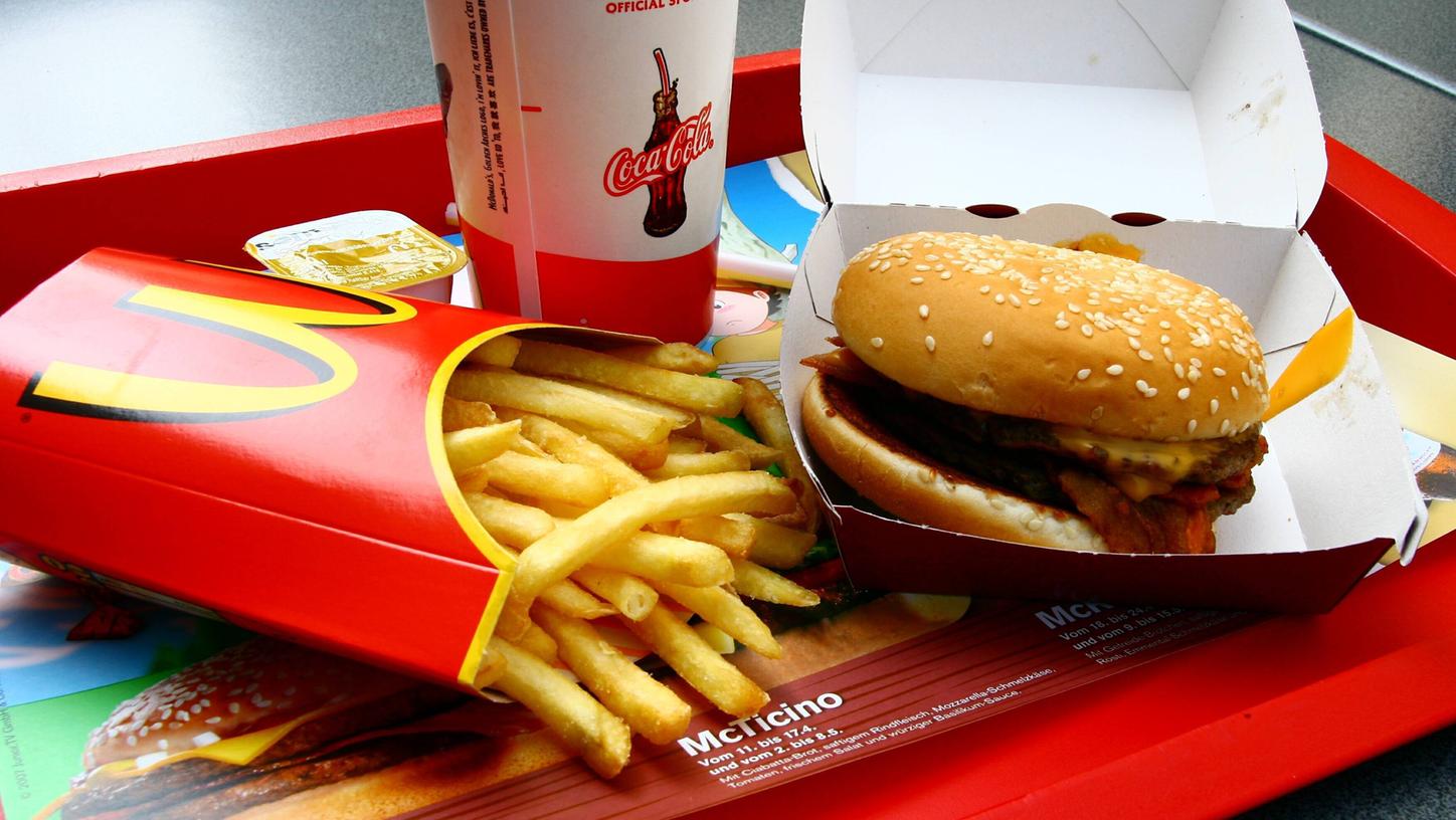 Bei McDonalds wurden im Jahr 2017 knapp 15.300 Tonnen Lebensmittelabfälle weggeworfen.