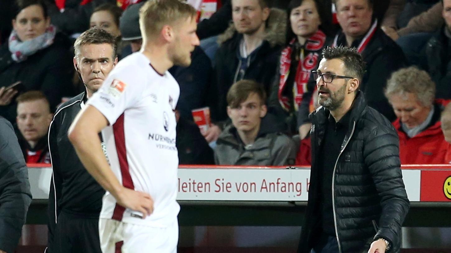"Über weite Strecken der Partie haben wir es sehr gut gemacht", sagt Nürnbergs Interimscoach Michael Köllner. Am Ende stand sein Club in Berlin dennoch mit leeren Händen da.