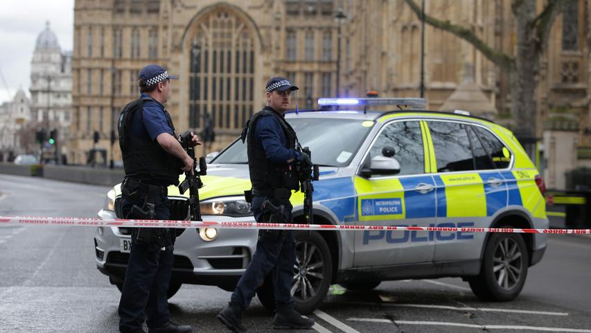 Schock in London: Tote und Verletzte bei Anschlag vor dem Parlament