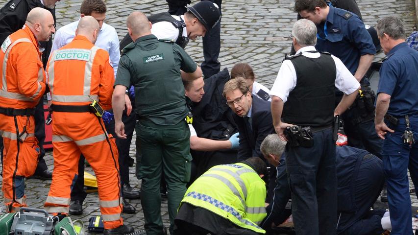 Schock in London: Tote und Verletzte bei Anschlag vor dem Parlament