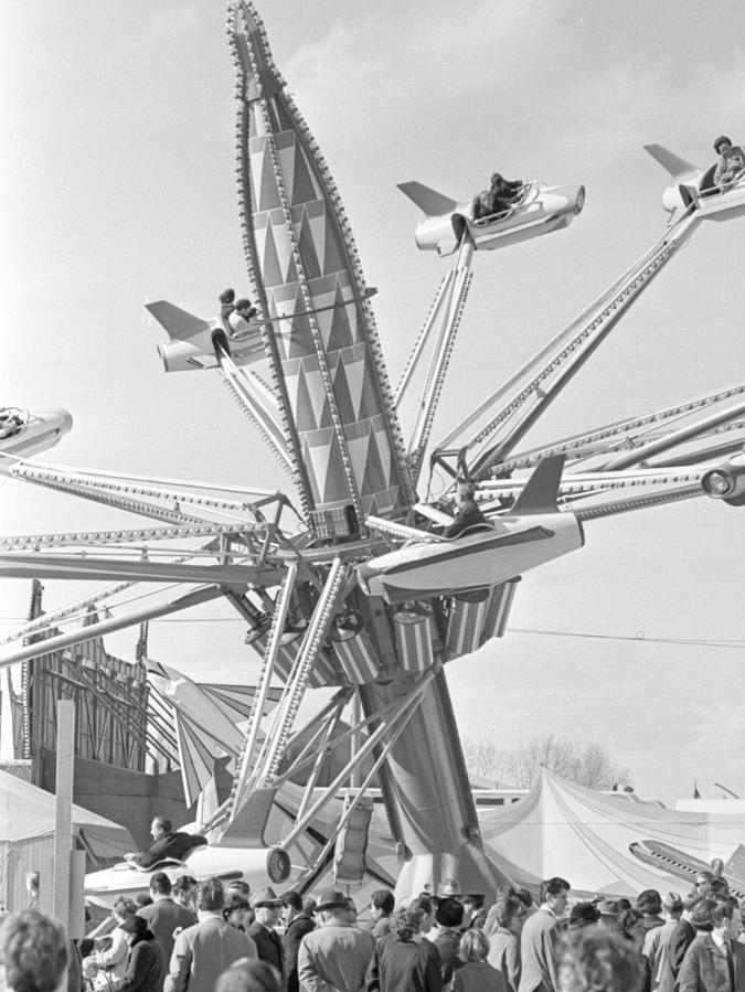 28. März 1967: Trubel und Spaß auf der Festwiese