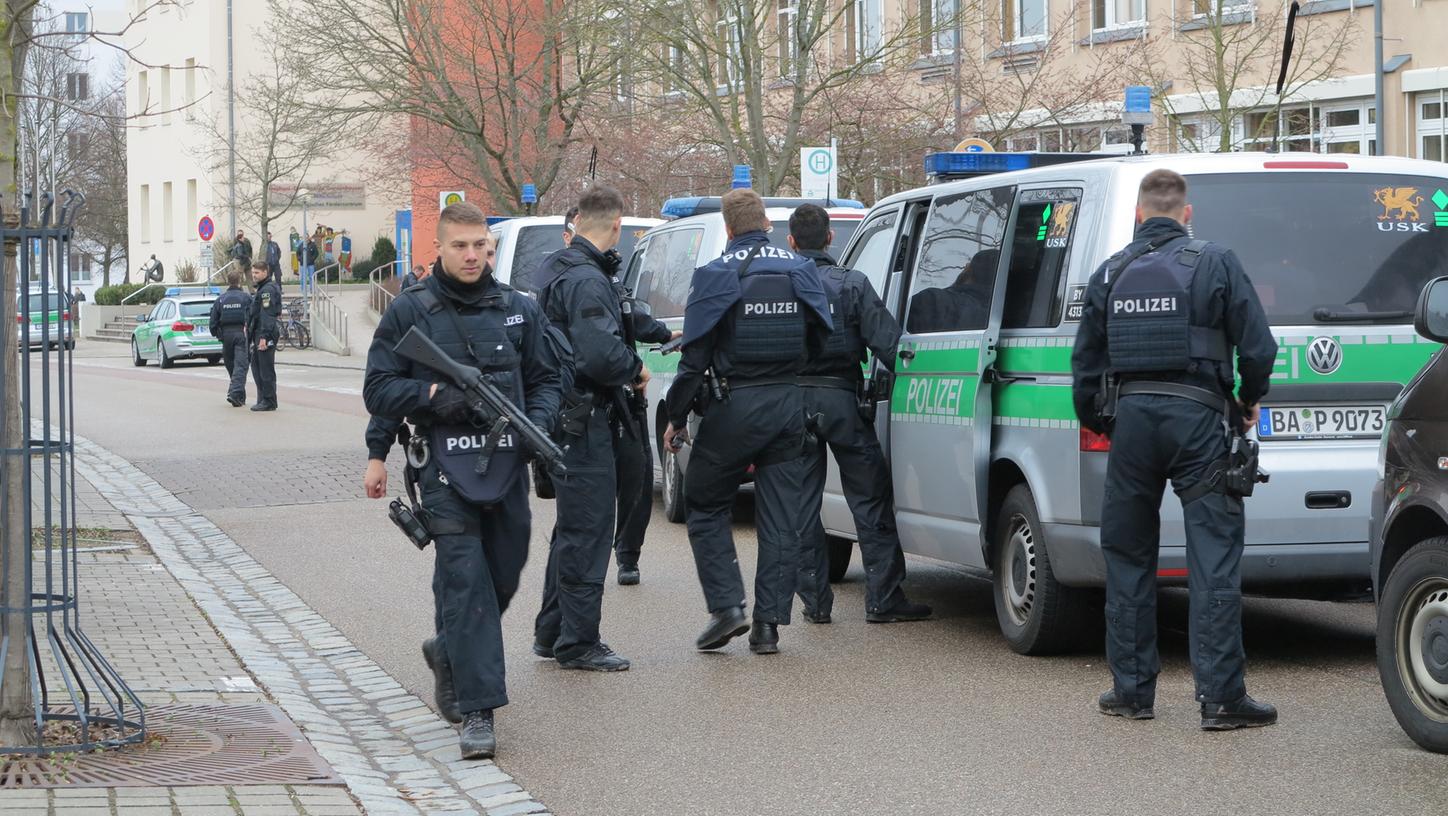 Aufgrund einer Bedrohungslage wurde die Stephani-Schule in Gunzenhausen am Donnerstagvormittag evakuiert.