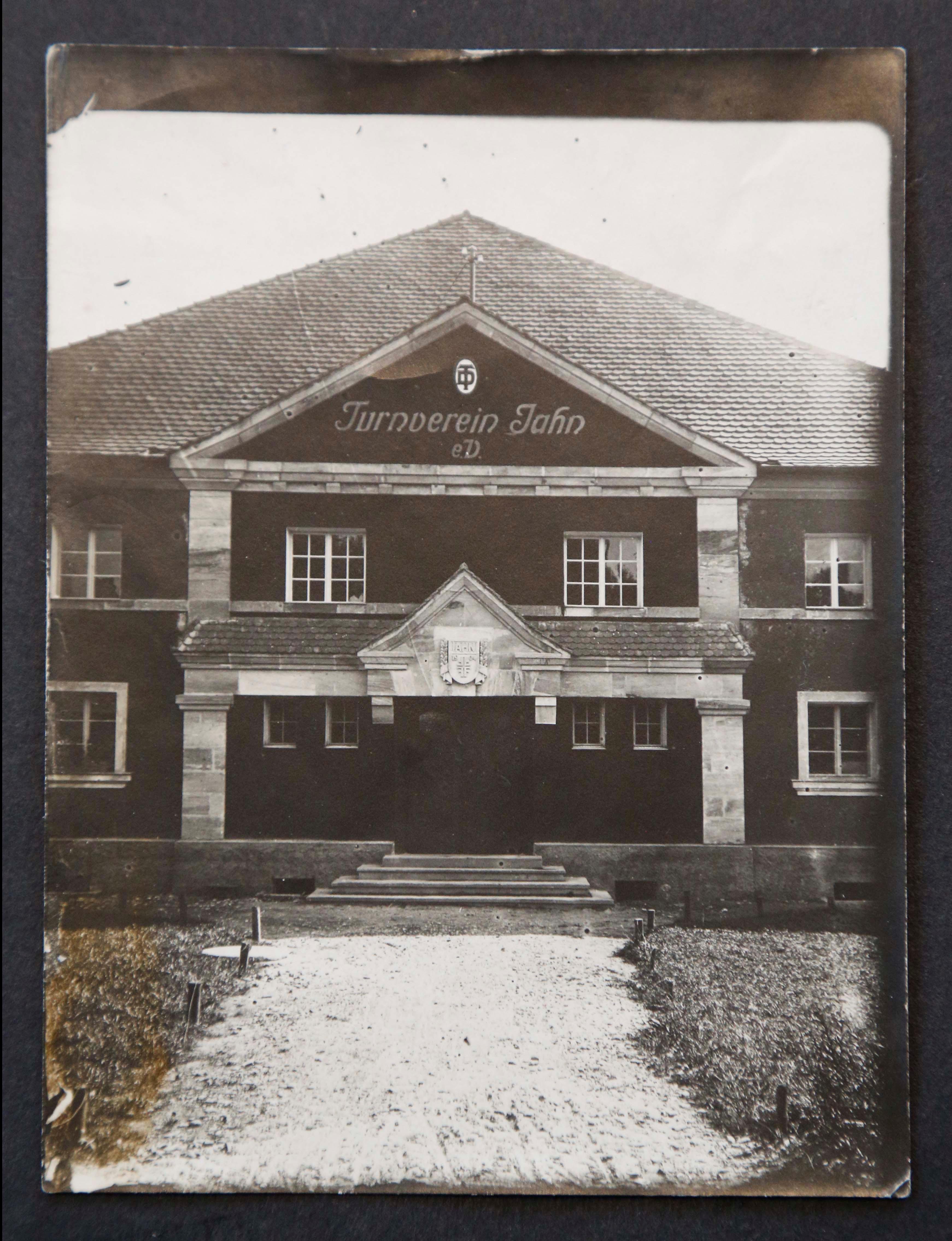 So sah die Jahnhalle 1928 aus.