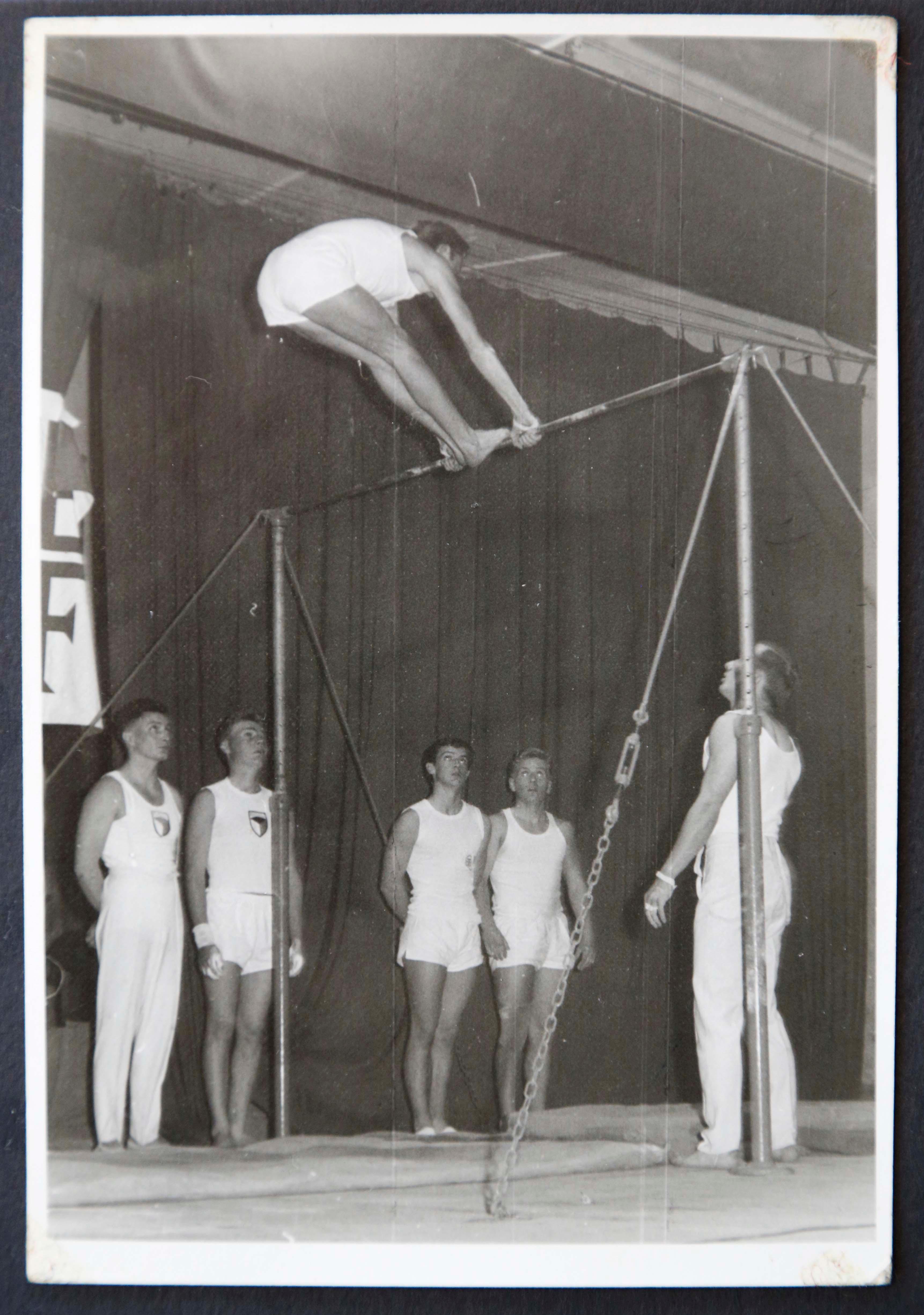 Aber auch zum Turnen wurde die Jahnhalle seit jeher verwendet.