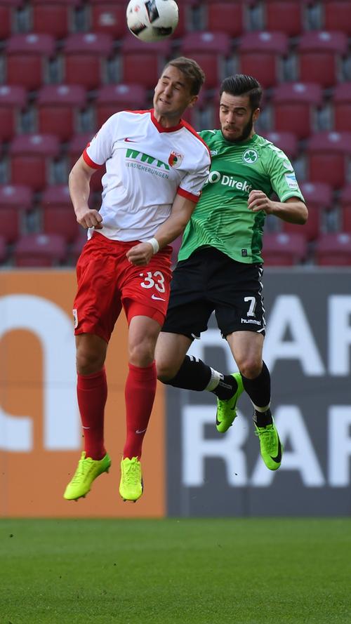 1:1 im Test: Fürth hält beim FC Augsburg gut mit 