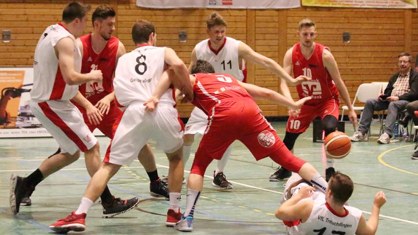 Treuchtlinger Baskets verloren erneut – 87:95 gegen Leitershofen