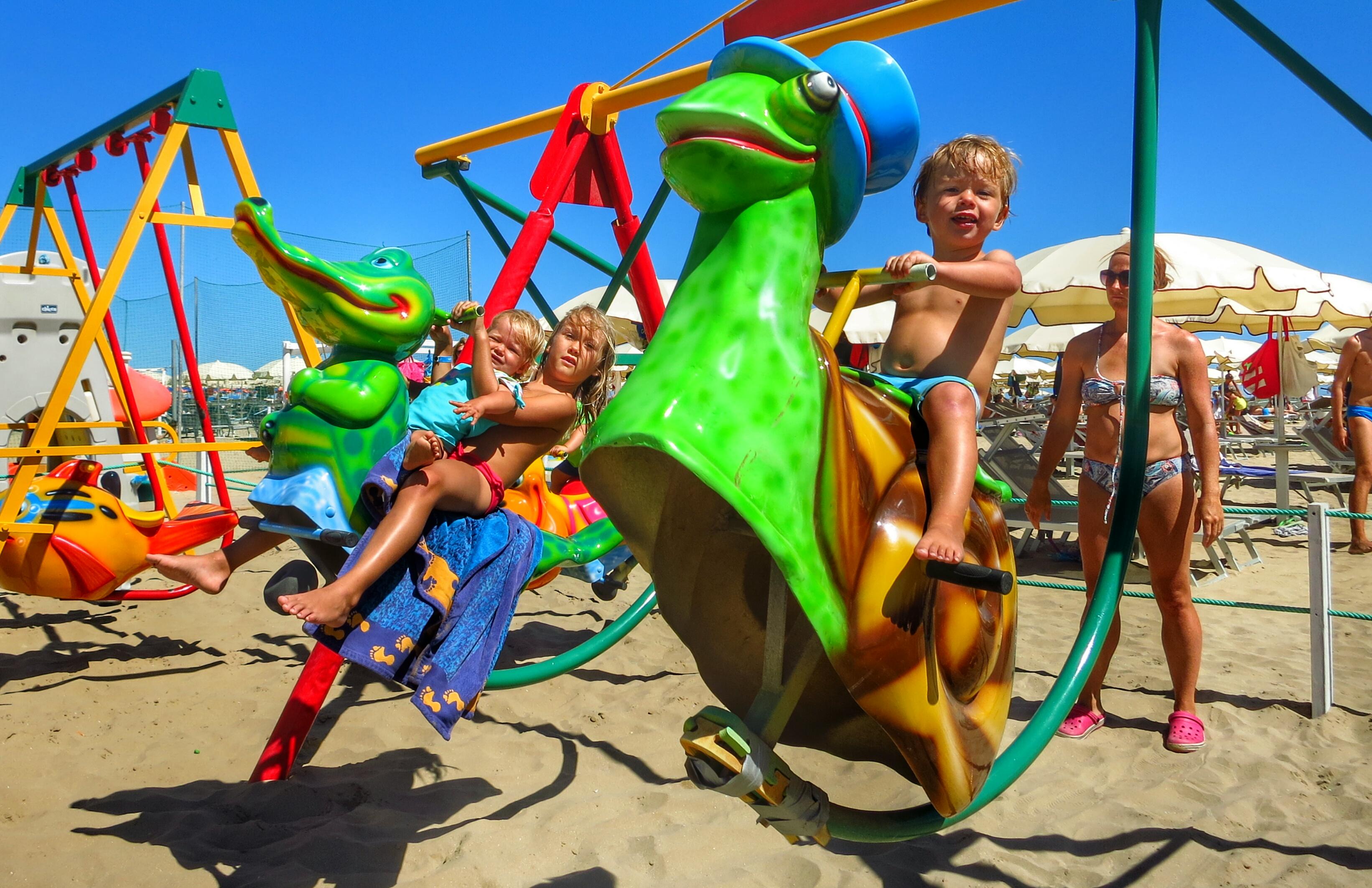 Jedes Bagno hat auch seinen Spielplatz.
