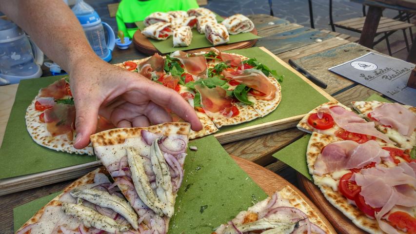 In Cervia gibt es besonders feines Pizzabrot.