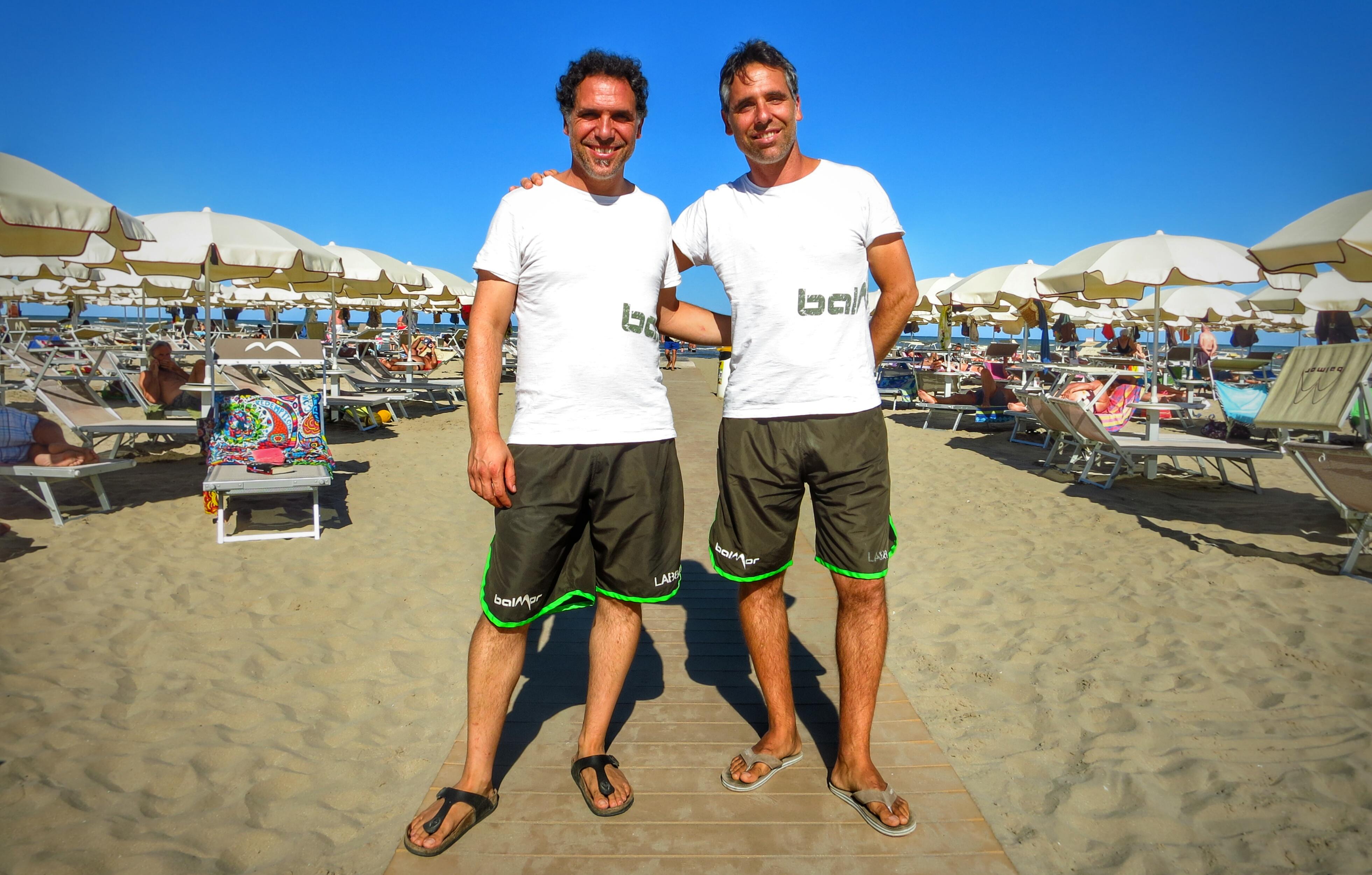 Die Betreiber von Balmor 156: Mirko und Luca Baldazzi.