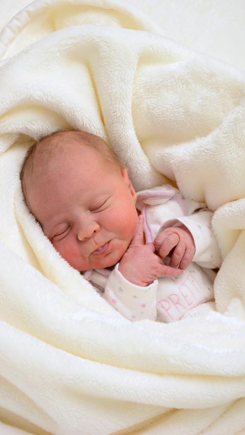 Lilly Dornauer aus Eckental ist am 25. März geboren worden. An ihrem Geburtstag wog sie 3940 Gramm.