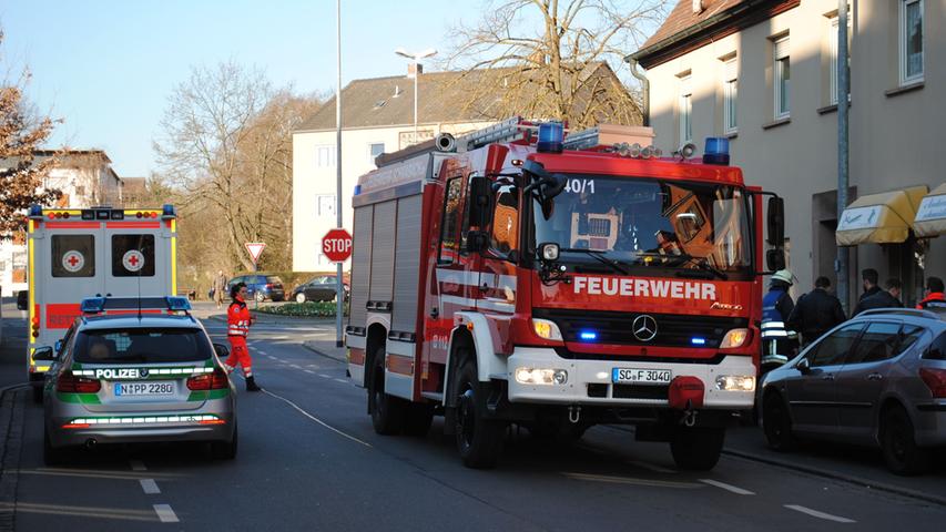 Wegen Rauch: Feuerwehreinsatz in Schwabach