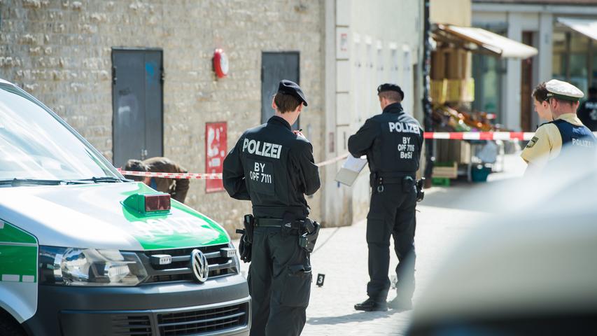 Schwerer Messerangriff in Regensburg: Kassiansplatz abgeriegelt 