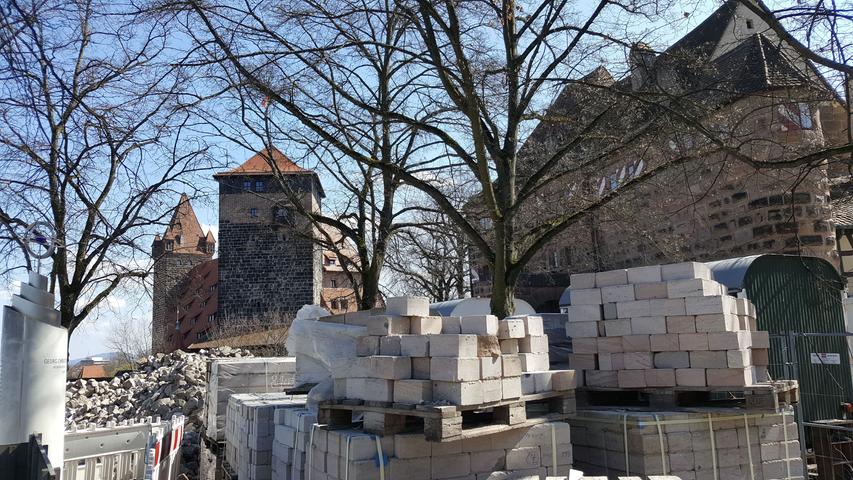 Freistaat investiert: So schreiten die Arbeiten auf der Burg voran