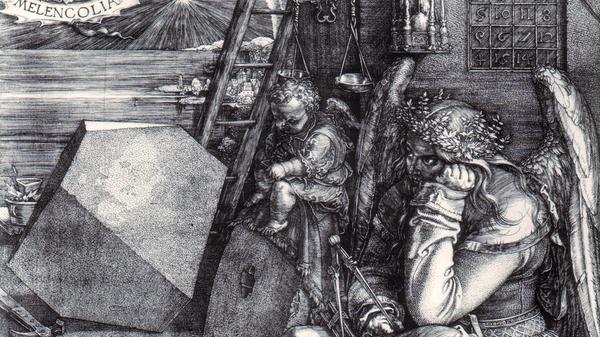"Melencolia I" heißt Dürers berühmtester Kupferstich. Über kein anderes seiner Werke – und über kaum ein anderes Werk der europäischen Kunst – ist mehr gelehrte Literatur erschienen als über dieses "Denkbild", das auch den Betrachter des 21. Jahrhunderts noch in seinen Bann schlägt.