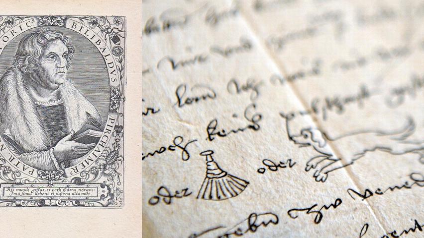 Willibald Pirckheimer (1470-1530) war der beste Freund Albrecht Dürers und eine der schillerndsten Figuren der Nürnberger Geschichte. Er war ein Gelehrter von europäischem Rang, war Übersetzer antiker Texte und selbst Autor humanistischer Schriften. Gleichzeitig war er ein handfester Politiker und Militärführer. Und er galt als Lebemann und Frauenheld. Die beiden führten auch einen regen Briefwechsel.