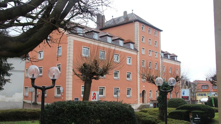 Ein vertrauter Anblick: Das Haus Silo in Gunzenhausen. Die Aufnahme entstand im März 2016.