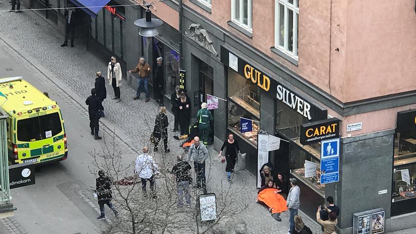 Stockholm unter Schock: Tote nach mutmaßlichem Lkw-Anschlag