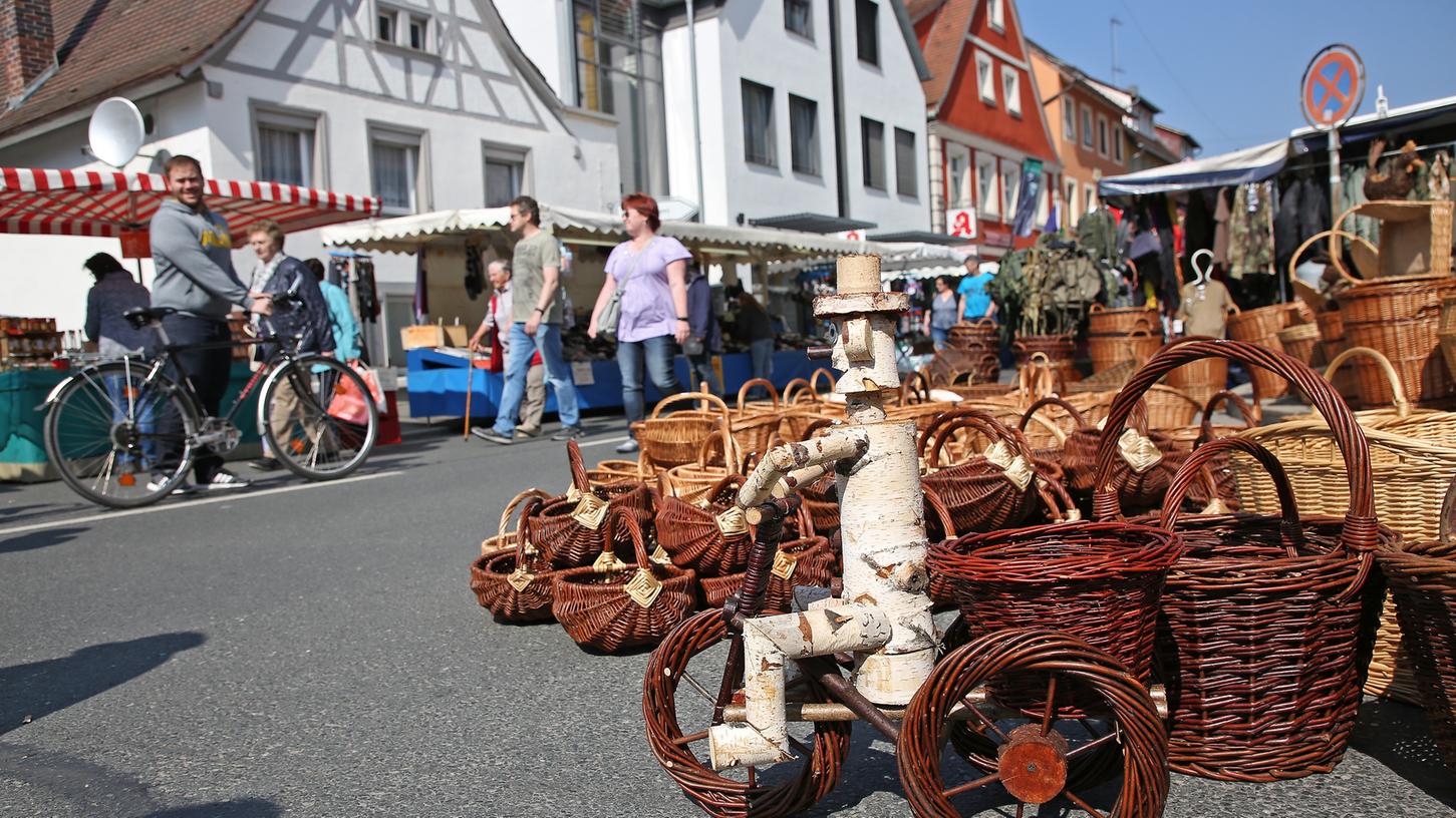 Archivfoto vom traditionellen Jahrmarkt in Forchheim. Archivfoto vom traditionellen Jahrmarkt in Forchheim.