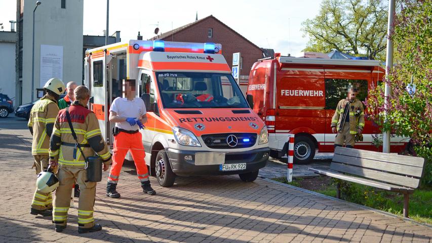 Brand in Fürther Altenheim: Feuerwehr rückt mit Großaufgebot an 