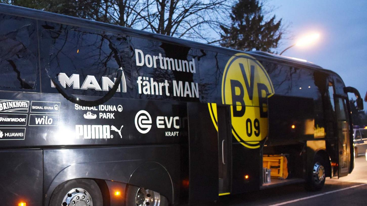 Zehn Tage nach dem Anschlag auf den Mannschaftsbus von Borussia Dortmund hat die Polizei einen Tatverdächtigen festgenommen.