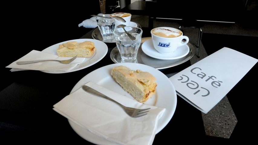 Zum Fürther Museum gehört auch ein Café. Besonders beliebt bei regelmäßigen Besuchern ist dort der Zitronenkuchen.