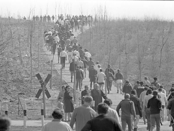 17. April 1967: Der Preis: Medaillen und Muskelkater