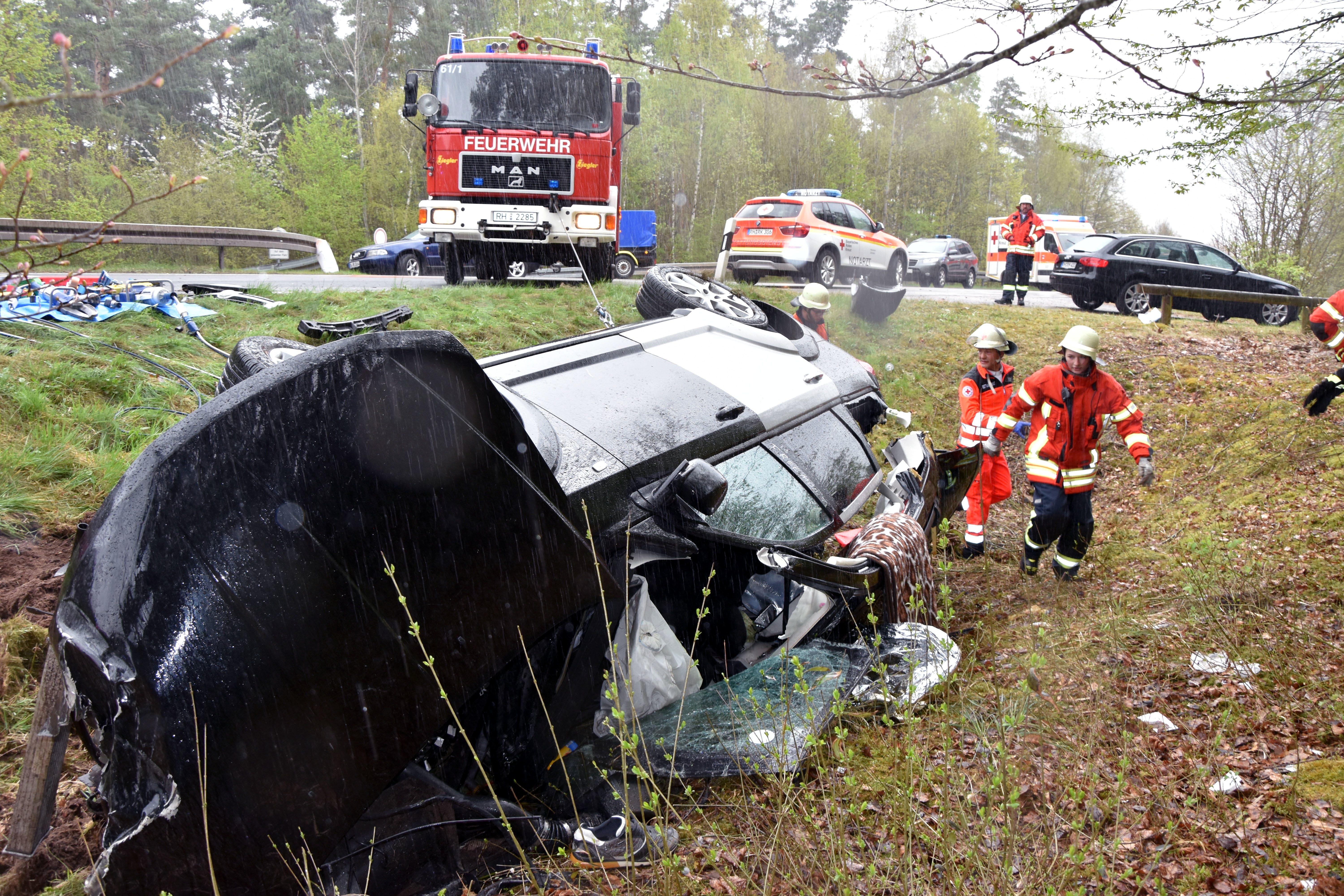 Vier Verletzte Nach Frontalcrash Bei Kronmühle | Nordbayern