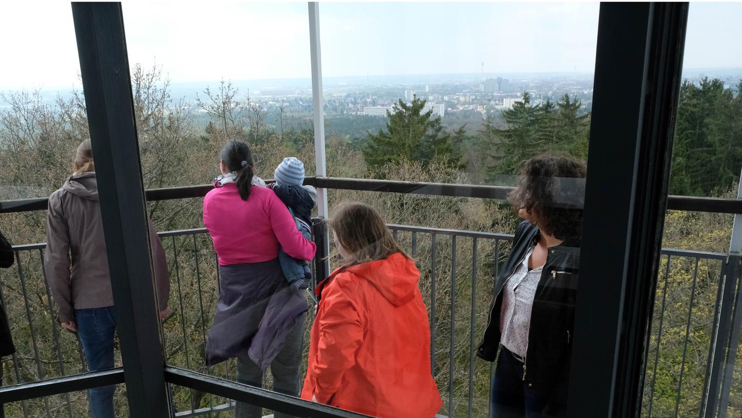 Panoramablick: Schmausenbuckturm über Ostern geöffnet