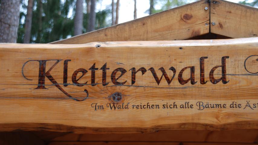 Kletterwald Weiherhof in Zirndorf startet in die Saison