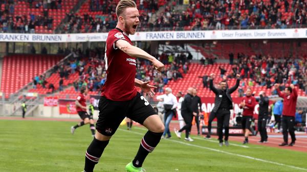 Treffer! Nach Kurzeinsätzen, Trainerwechsel und Verletzungspause tut Teuchert dieses Tor enorm gut.