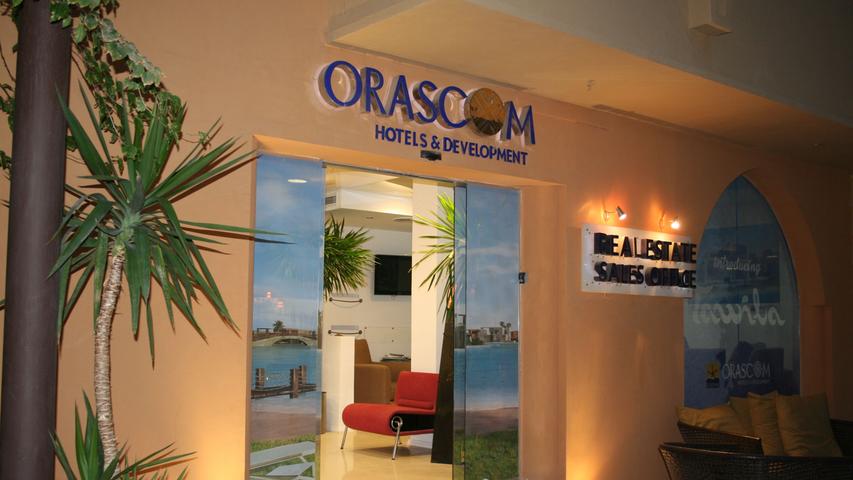 Ohne sie geht hier nichts: Das Büro von Orascom, der Entwicklungsfirma von Sawiris.