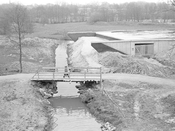 21. April 1967: Noch viel Arbeit am Talübergang