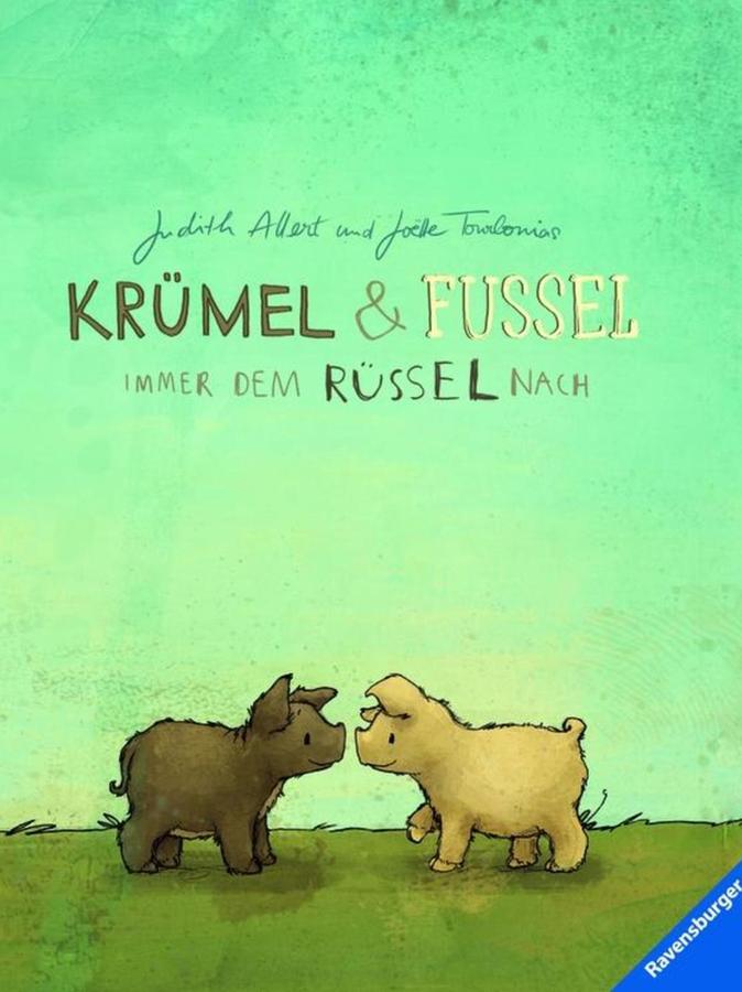 Das ist das Cover des ersten Abenteuers von "Krümel & Fussel". Zwei weitere sind bereits in Planung.