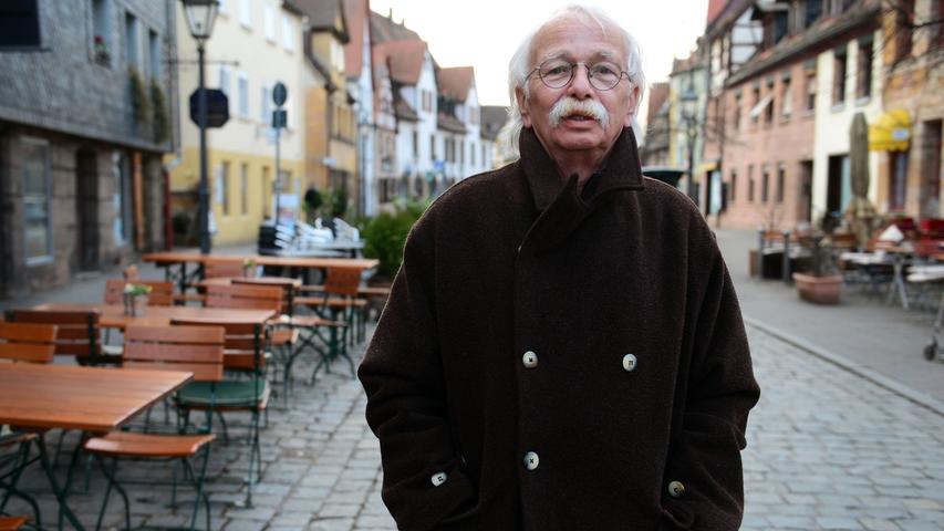 Als "Spezi" ist der Nürnberger Journalist und Schriftsteller Klaus Schamberger eine regionale Berühmtheit geworden.