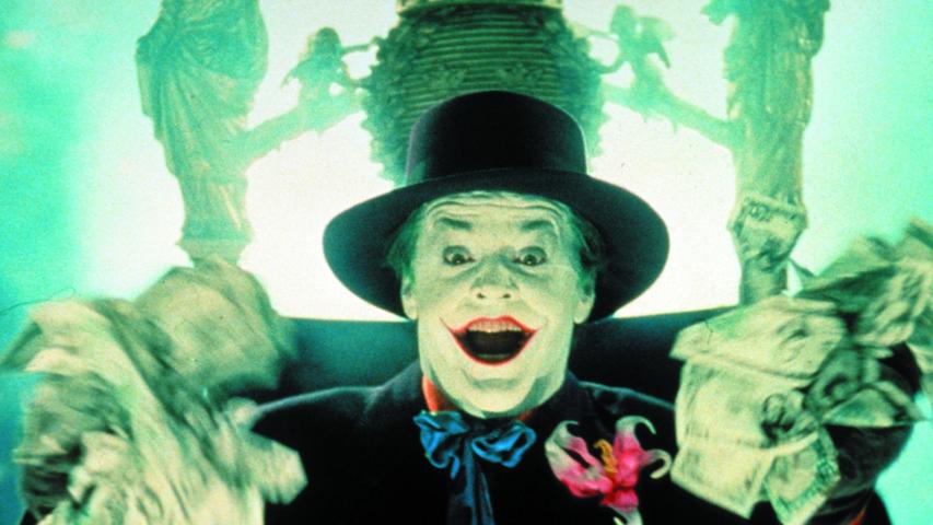 In Tim Burtons Comic-Verfilmung "Batman" schlüpfte Nicholson 1989 in die Rolle des Joker - noch diabolischer allerdings gestaltete den Part Heath Ledger knapp 20 Jahre später in "The Dark Knight".