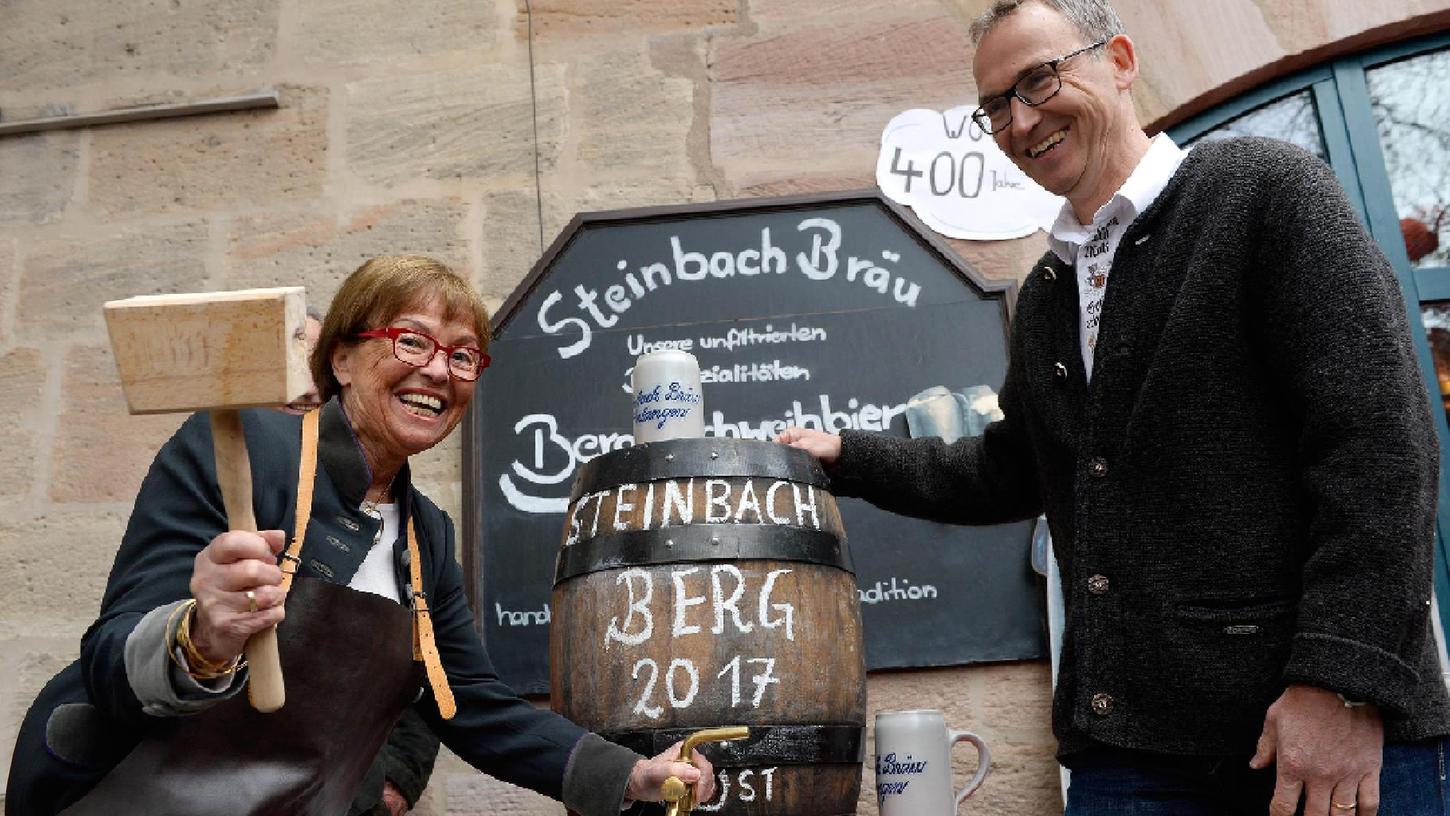 Steinbach stellt sein Bier für den Erlanger Berg vor 