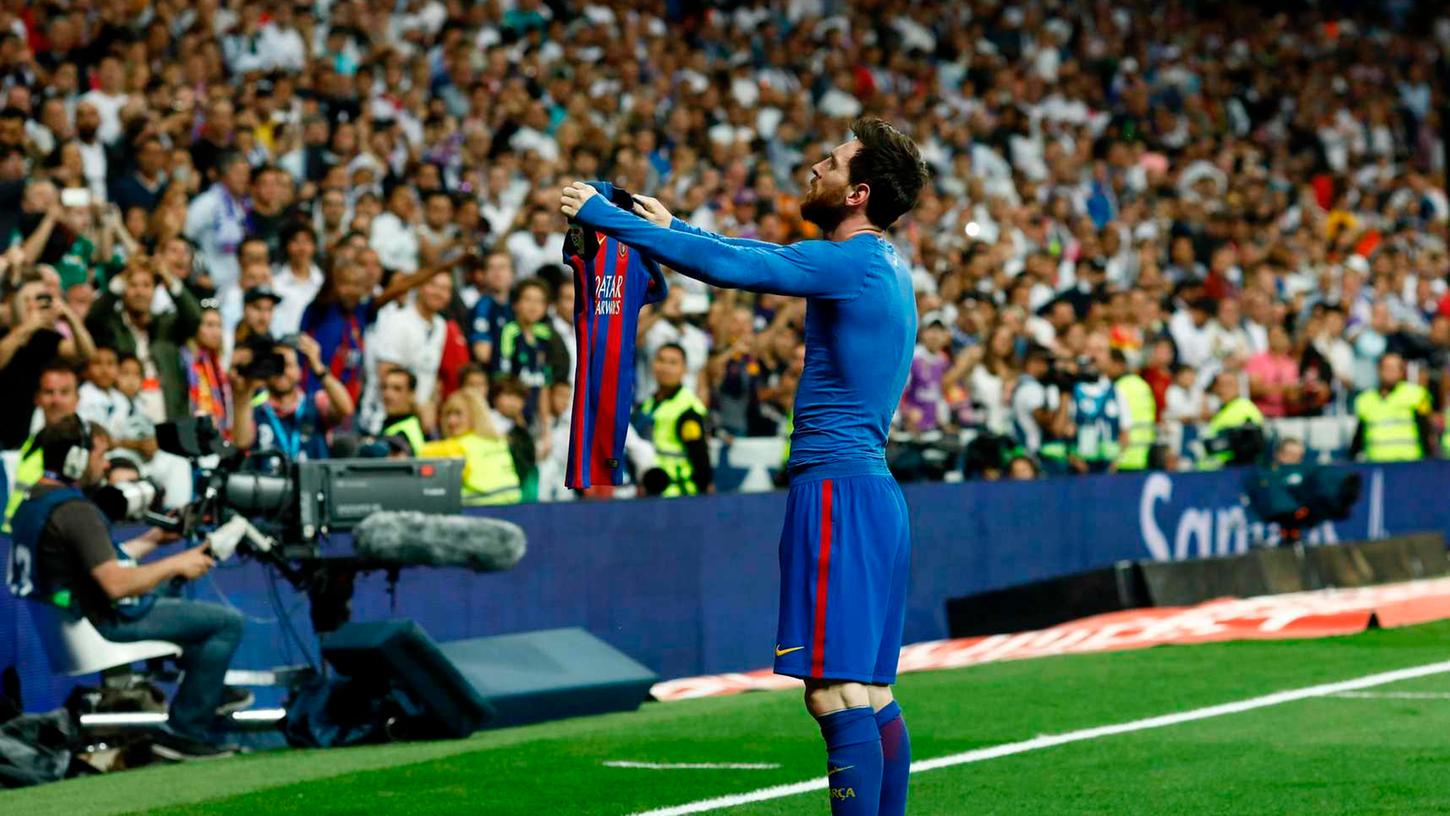 Mit seinem 500. Tor für den FC Barcelona sorgte Lionel Messi für den Sieg gegen den Rivalen Real Madrid.