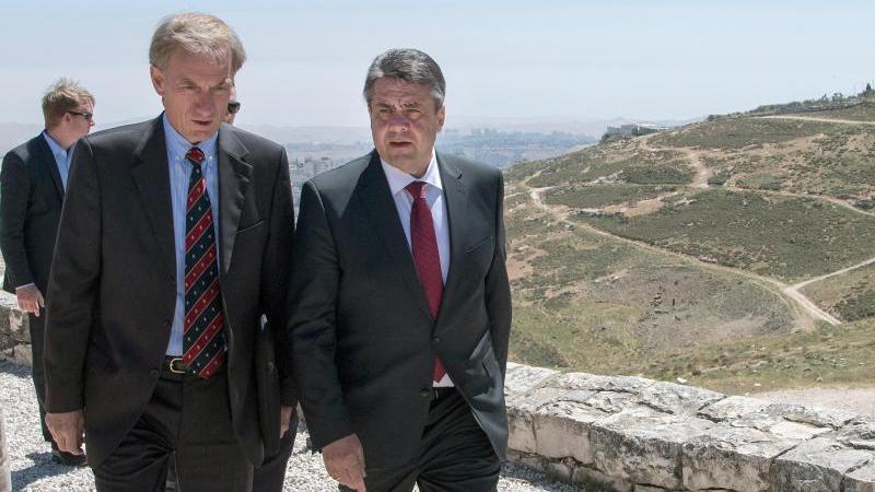 Außenminister Sigmar Gabriel tourt derzeit durch den Nahen Osten - unter anderem auf durch Israel.