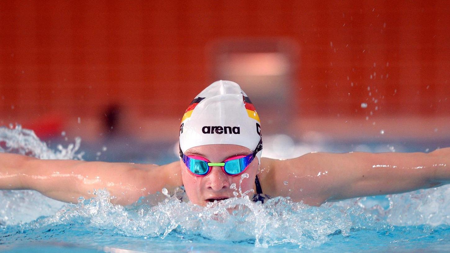 Erlangerin gehört zu den besten Nachwuchs-Schwimmern