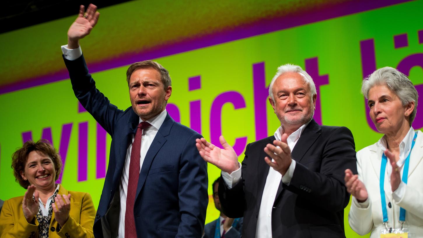 FDP-Chef Lindner mit 91 Prozent klar im Amt bestätigt