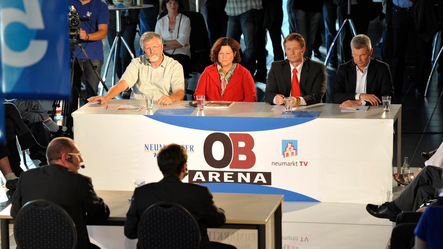 Die OB-Kandidaten der Wahl 2011: Diesmal werden es weniger sein; die Grünen werden erneut keinen Bewerber ins Rennen schicken.