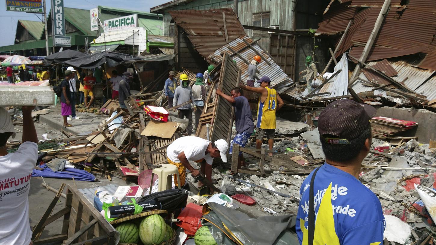 Stärke 7,2: Schweres Erdbeben auf den Philippinen