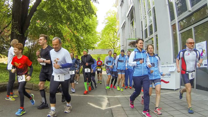 Laufen für den guten Zweck beim Stadtparklauf in Nürnberg