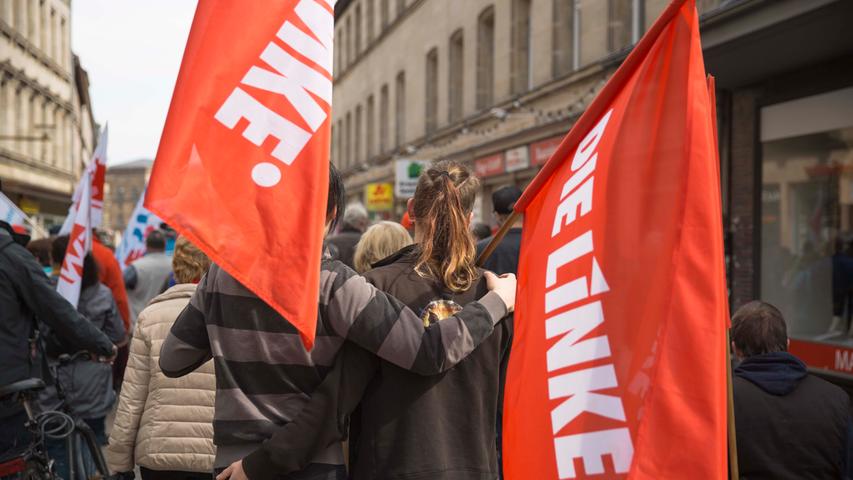 Fürth demonstriert: Der 1. Mai in der Kleeblattstadt