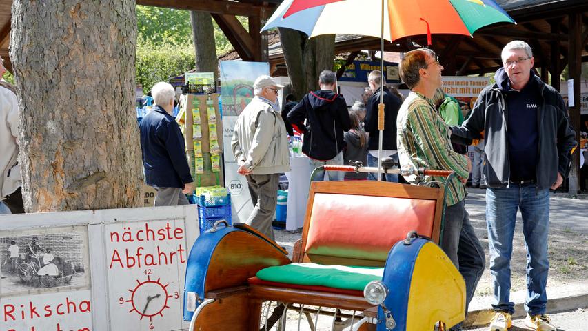 Schoko und Roadster: Das war los am Herzogenauracher Ökofest