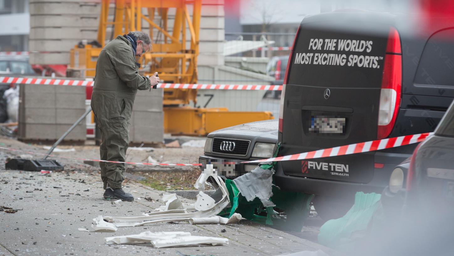 Klo-Explosion in Fürth: Es war industrieller Sprengstoff