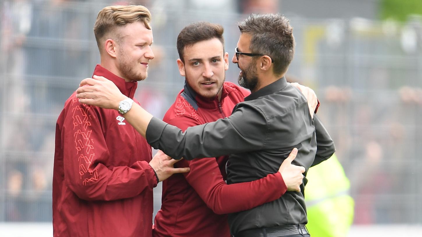 Einfach happy: Startelf-Rückkehrer Kevin Möhwald weiß, was sein Club in Sandhausen nicht so gut gemacht hat. Umso erleichterter war Nürnbergs Kreativdirektor nach dem Abpfiff.