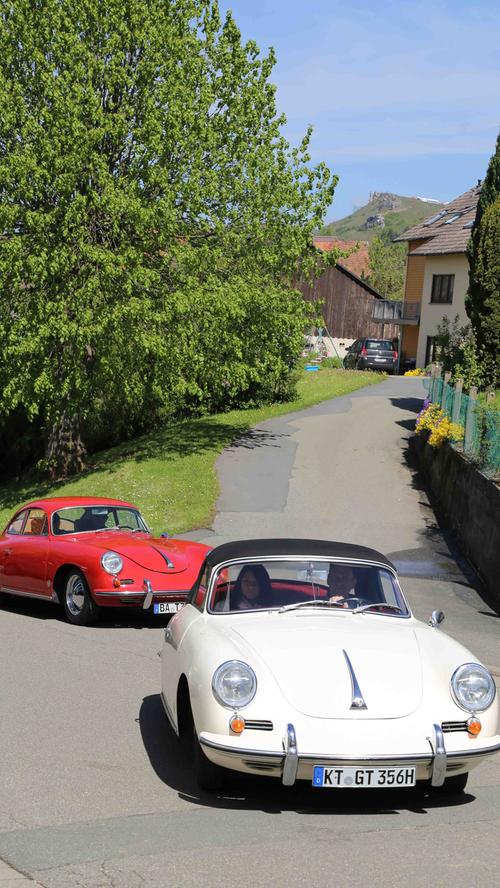 Zeitlos schön: Porsche-Oldtimer in der Fränkischen Schweiz